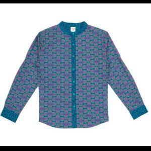 Marvel Blue and Teal Graphic Shirt